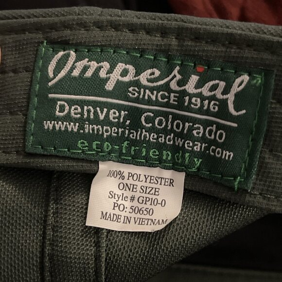 NWT Green SHIPYARD GOLF CLUB BASEBALL Golf‎ CAP HILTON HEAD ISLAND Hook & Loop - Picture 9 of 10